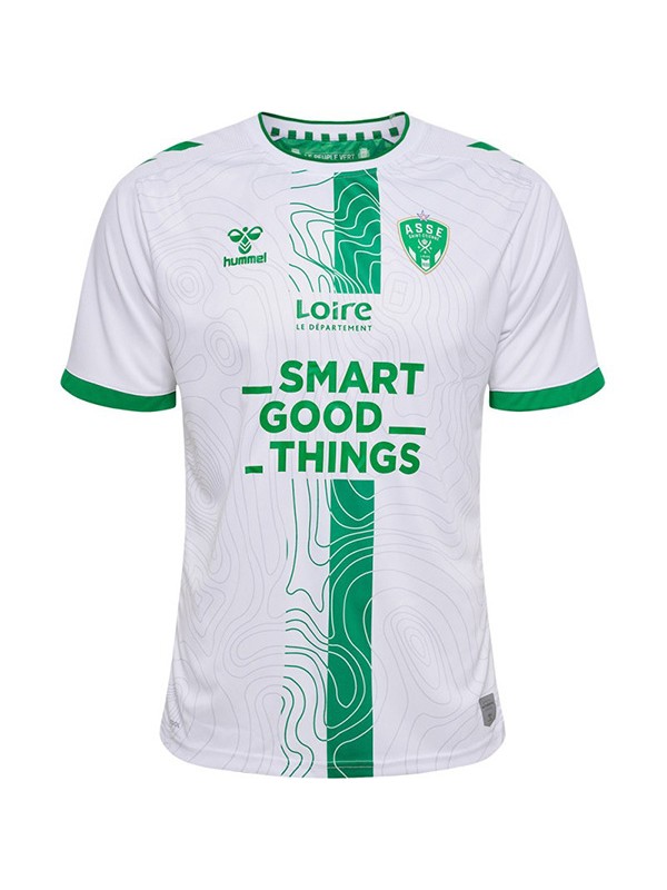 Saint Étienne away jersey soccer uniform men's second football kit sports tops shirt 2022-2023